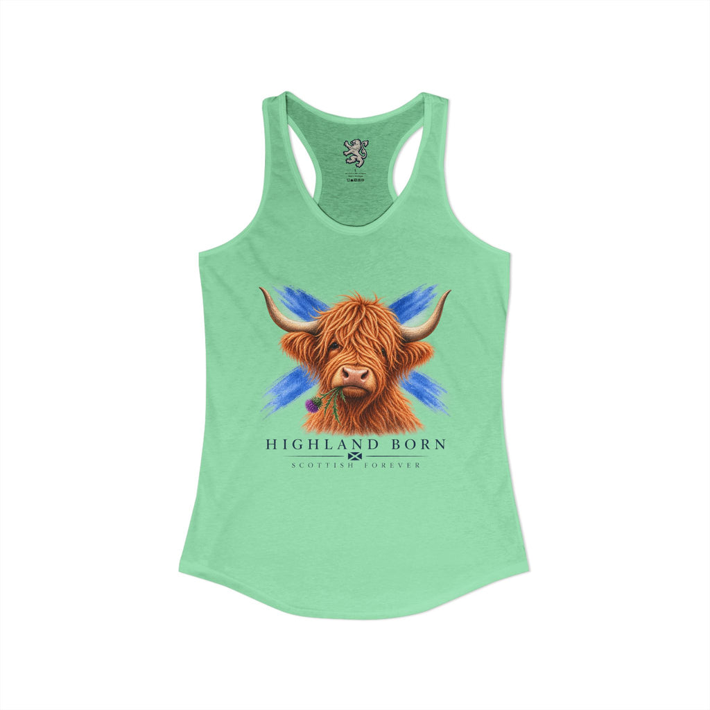 Highland Born - Women's Ideal Racerback Tank