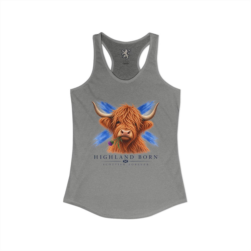 Highland Born - Women's Ideal Racerback Tank
