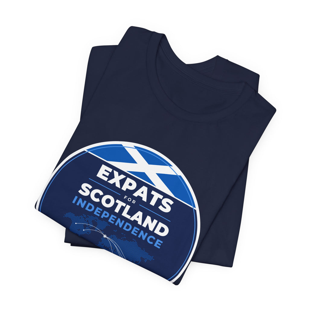 Expats for Scotland Independence Logo T-Shirt (Australia & NZ Shipping) | Global Scottish Diaspora Tee