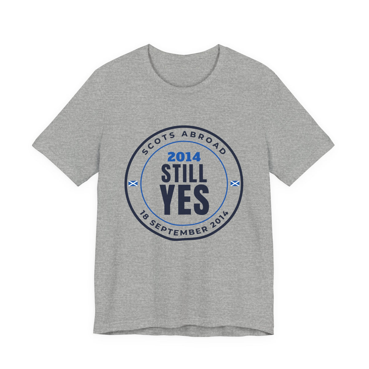 "2014 Still Yes" Scottish Independence T-Shirt (Australia & NZ Shipping) | Retro Referendum Badge Tee