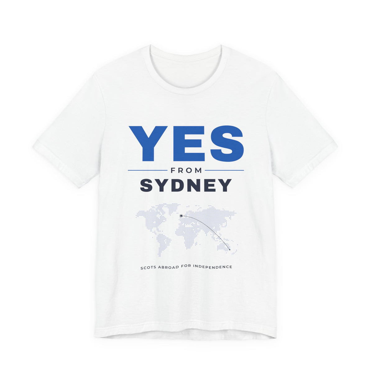 "Yes from Sydney" Scottish Independence T-Shirt | Scots in Australia Tee