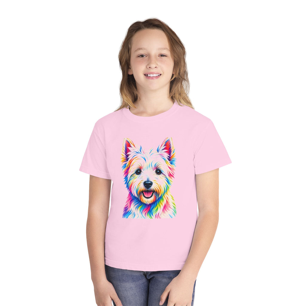 Youth Westie Dog Kids T-Shirt
