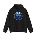 Expats for Scotland Independence Logo Hoodie (Australia & NZ Shipping) | Scots Abroad Saltire Pullover