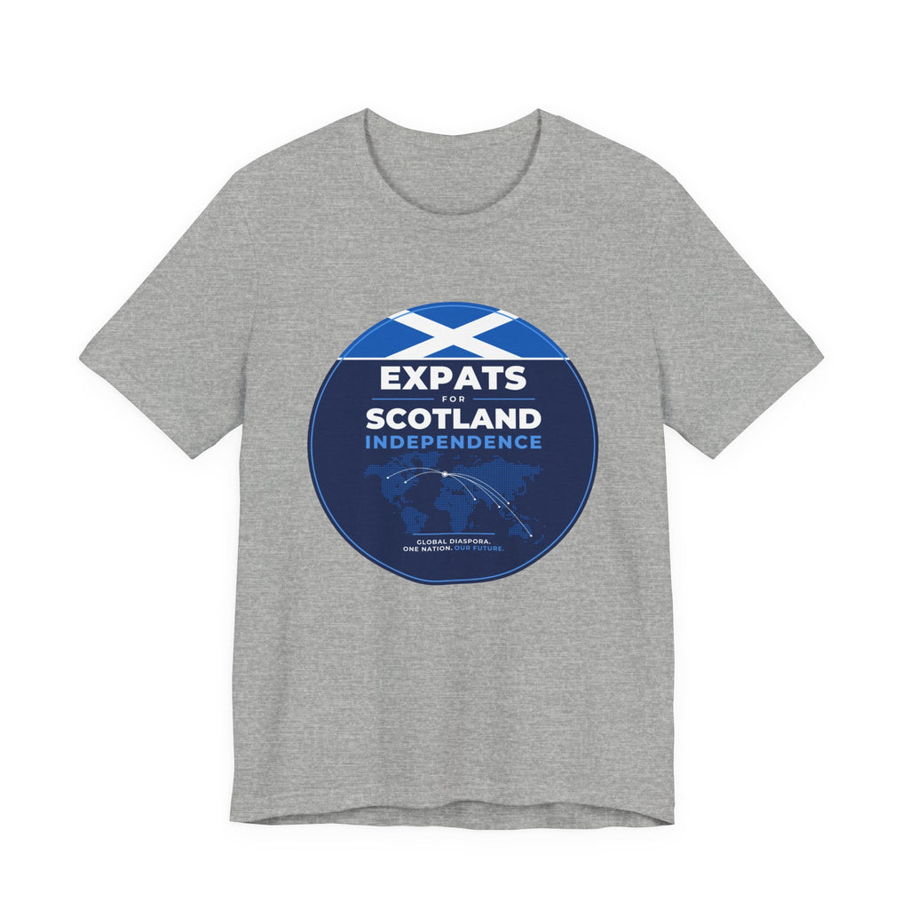 Expats for Scotland Independence Logo T-Shirt (Australia & NZ Shipping) | Global Scottish Diaspora Tee