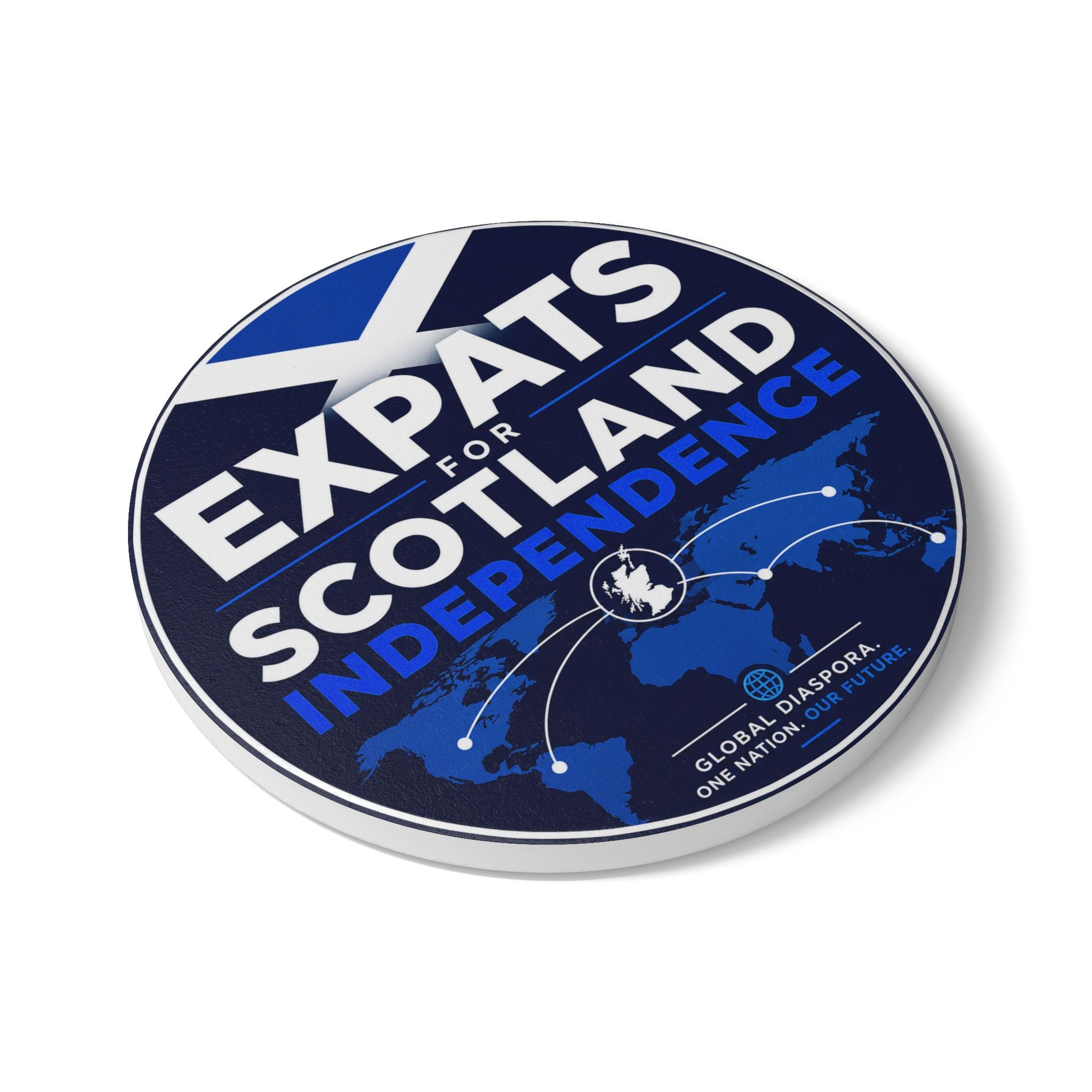 Scots Expat Coaster