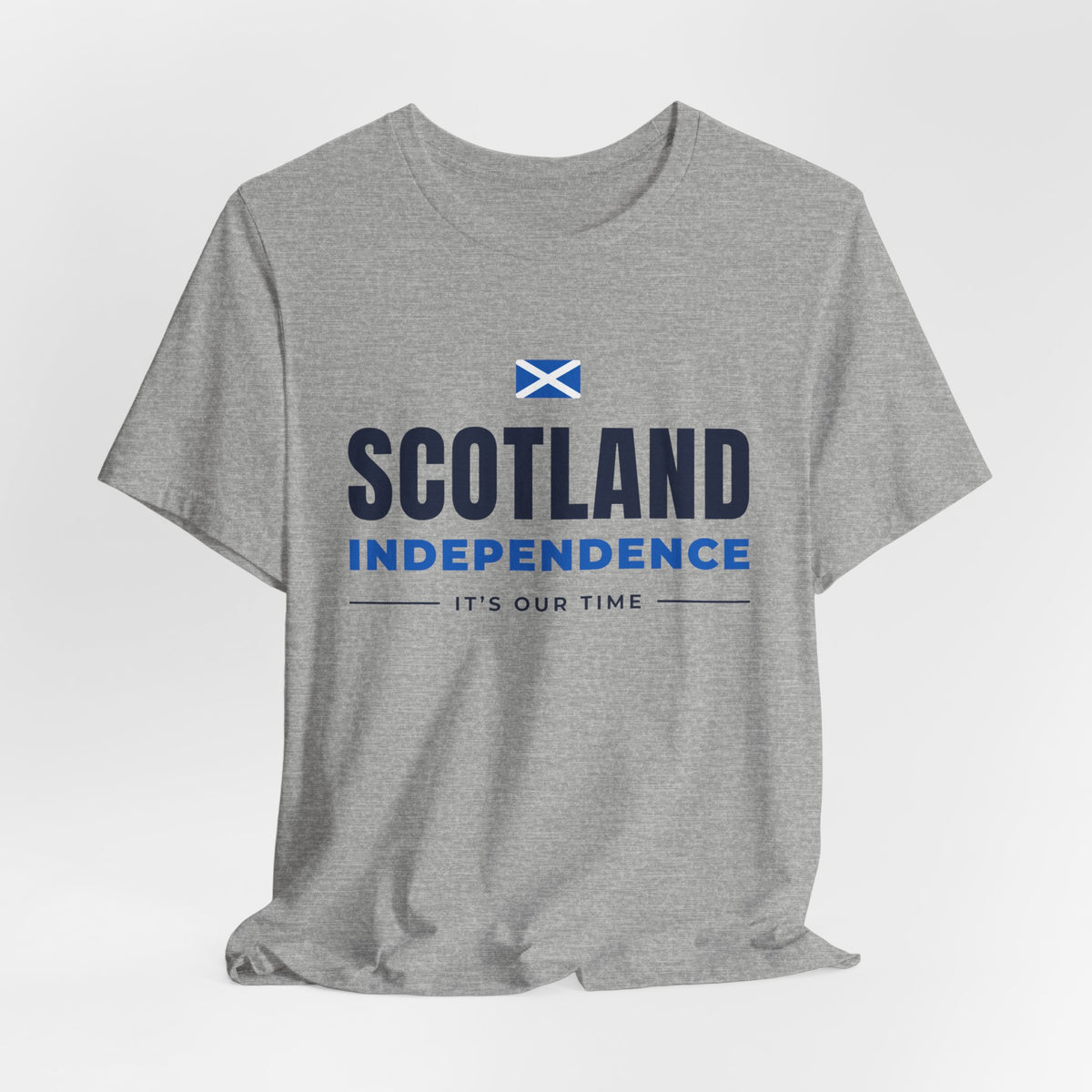 Scotland Independence "It's Our Time" T-Shirt (Australia & NZ Shipping) | Saltire Tee for Scots Abroad