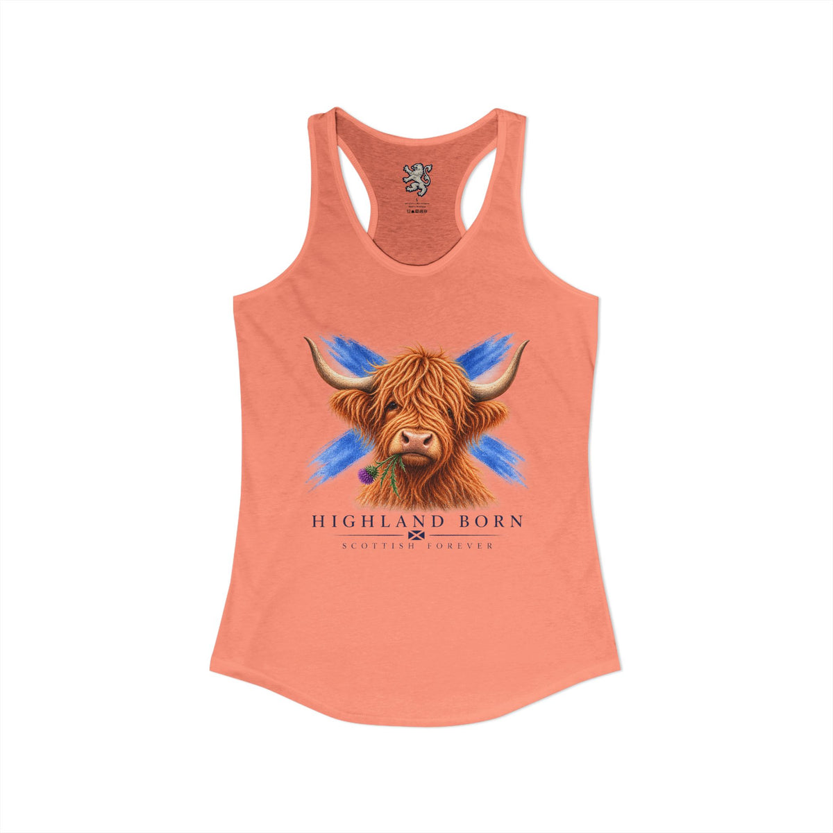 Highland Born - Women's Ideal Racerback Tank