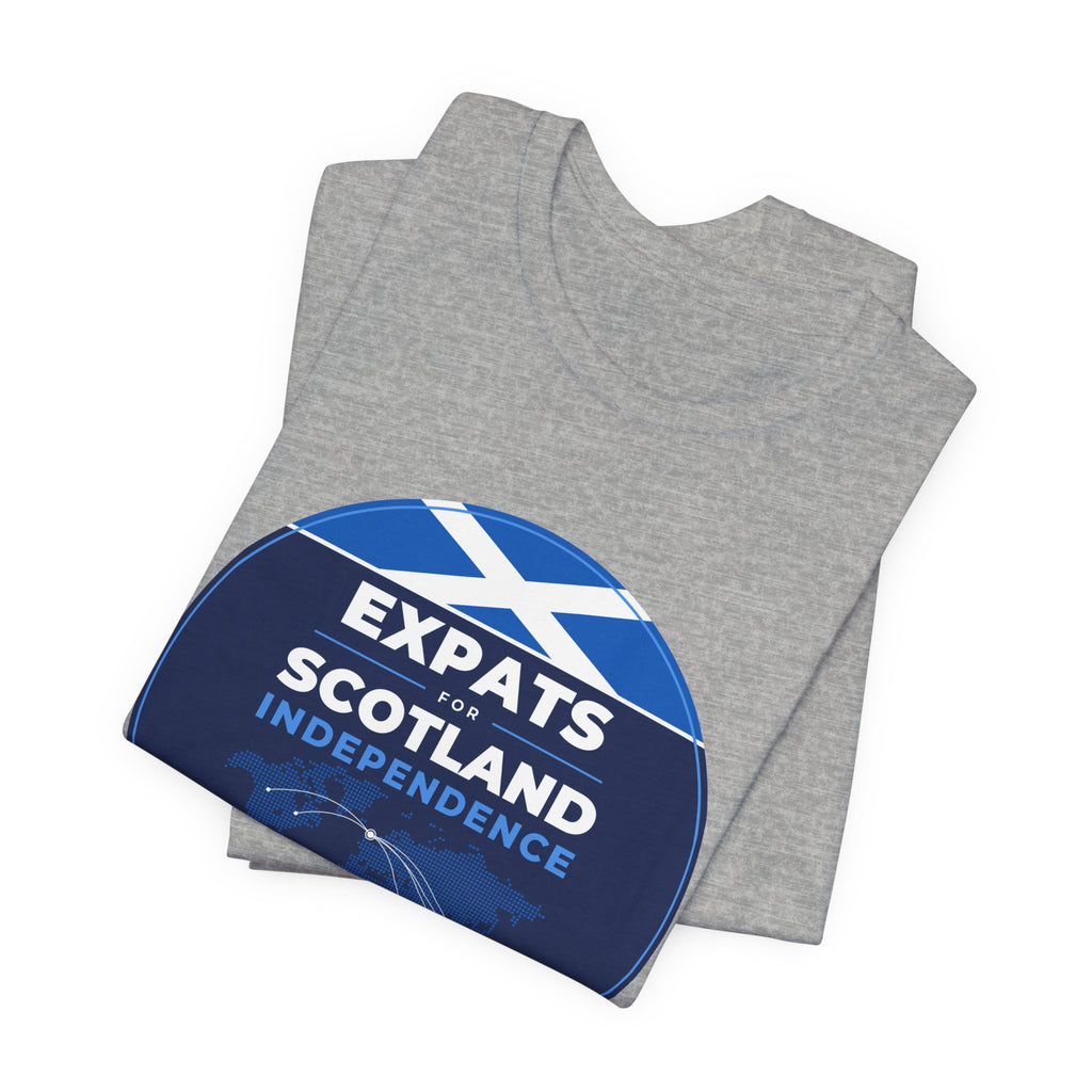 Expats for Scotland Independence Logo T-Shirt (Australia & NZ Shipping) | Global Scottish Diaspora Tee