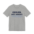"Exiled, Not Absent" Scottish Independence T-Shirt | Scots Abroad Back Print Tee