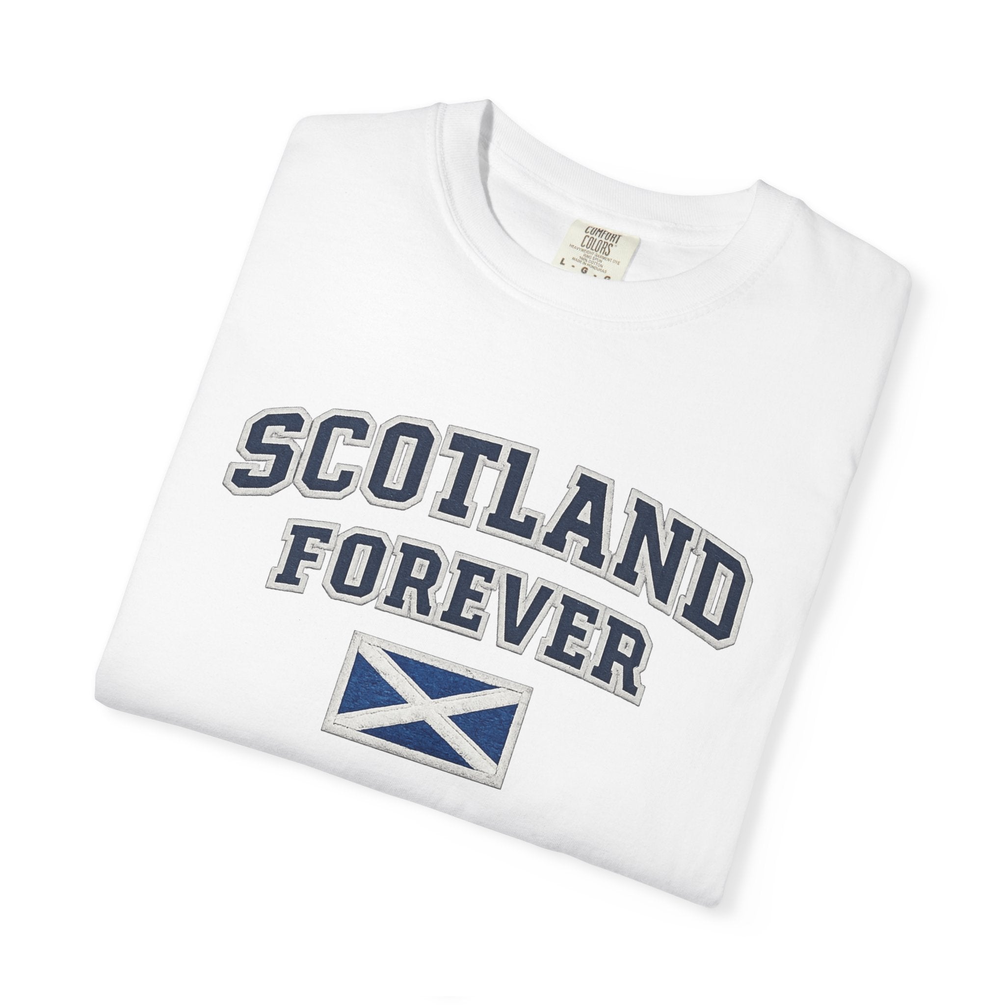 Scotland Forever T-Shirt — Scottish Flag Tee