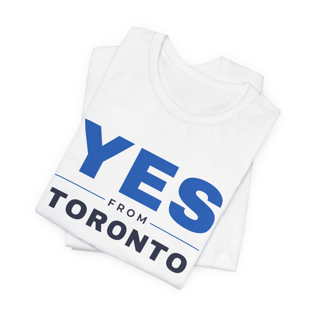 "Yes from Toronto" Scottish Independence T-Shirt | Scots in Canada Tee