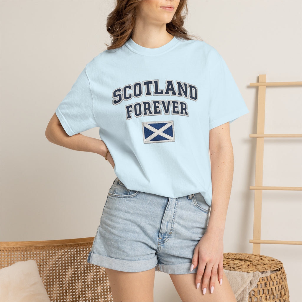 Scotland Forever T-Shirt — Scottish Flag Tee