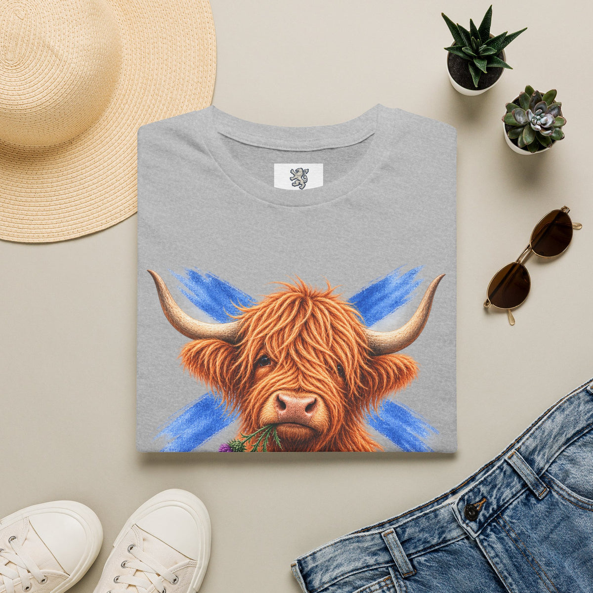 Highland Cow T-Shirt — Unisex