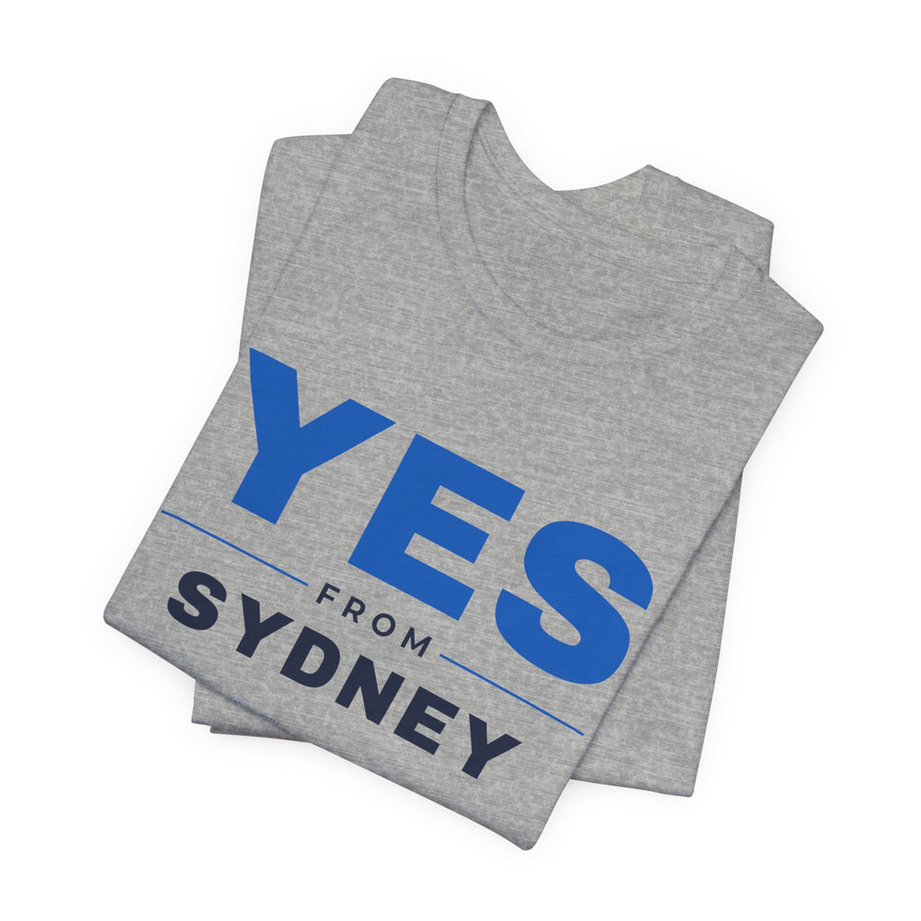"Yes from Sydney" Scottish Independence T-Shirt (Australia & NZ Shipping) | Scots in Australia Tee