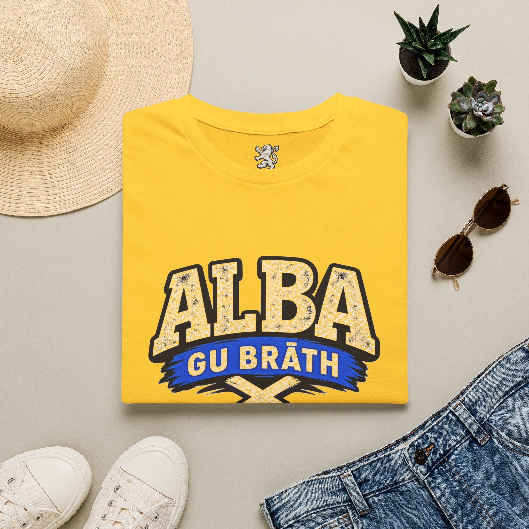 T-Shirt — 'Alba Gu Brath' Scottish Pride Tee