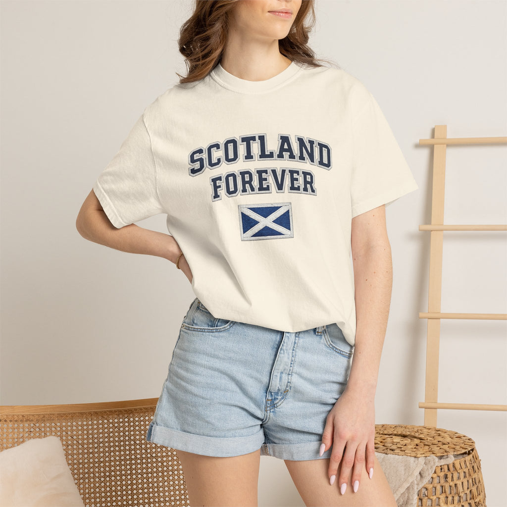 Scotland Forever T-Shirt — Scottish Flag Tee