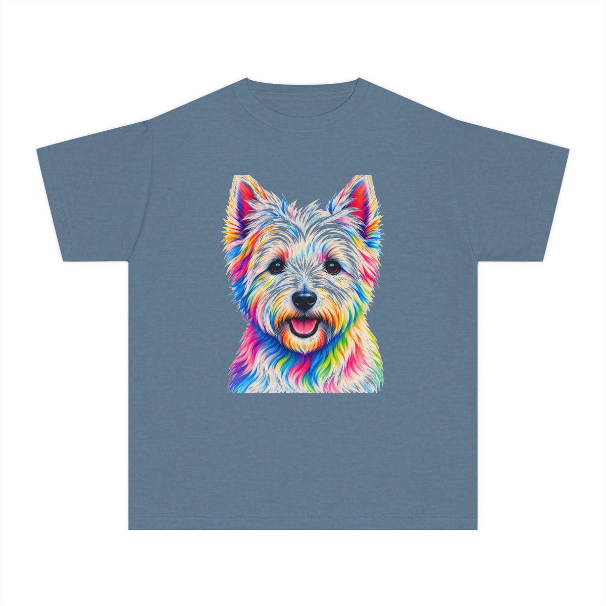 Youth Westie Dog Kids T-Shirt
