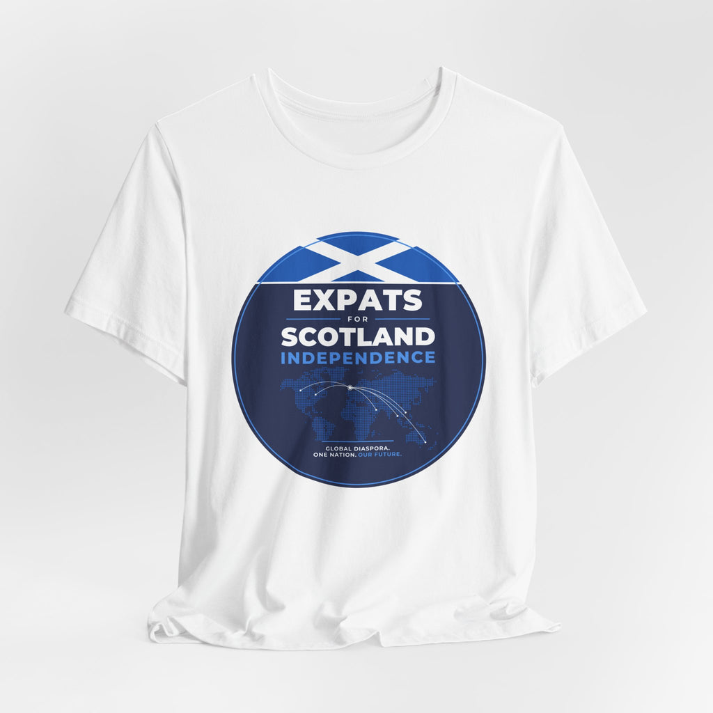 Expats for Scotland Independence Logo T-Shirt (Australia & NZ Shipping) | Global Scottish Diaspora Tee