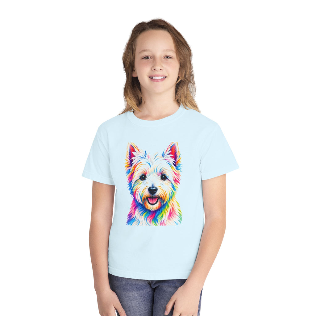 Youth Westie Dog Kids T-Shirt