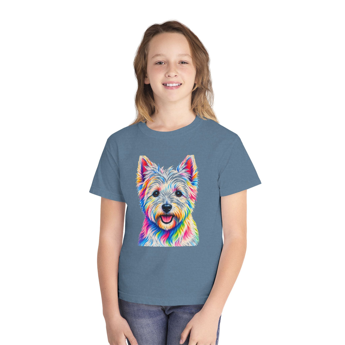Youth Westie Dog Kids T-Shirt