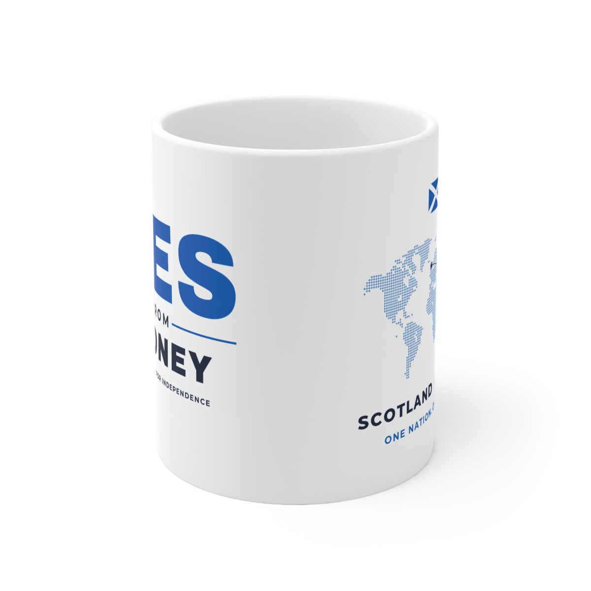 "Yes from Sydney" Scottish Independence Mug | 11oz Scots in Australia Gift
