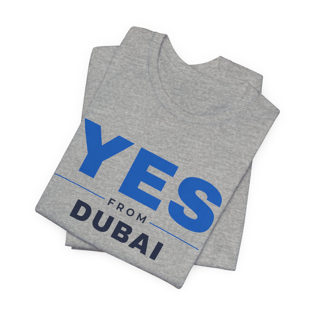 "Yes from Dubai" Scottish Independence T-Shirt (Australia & NZ Shipping) | Scots in the UAE Tee