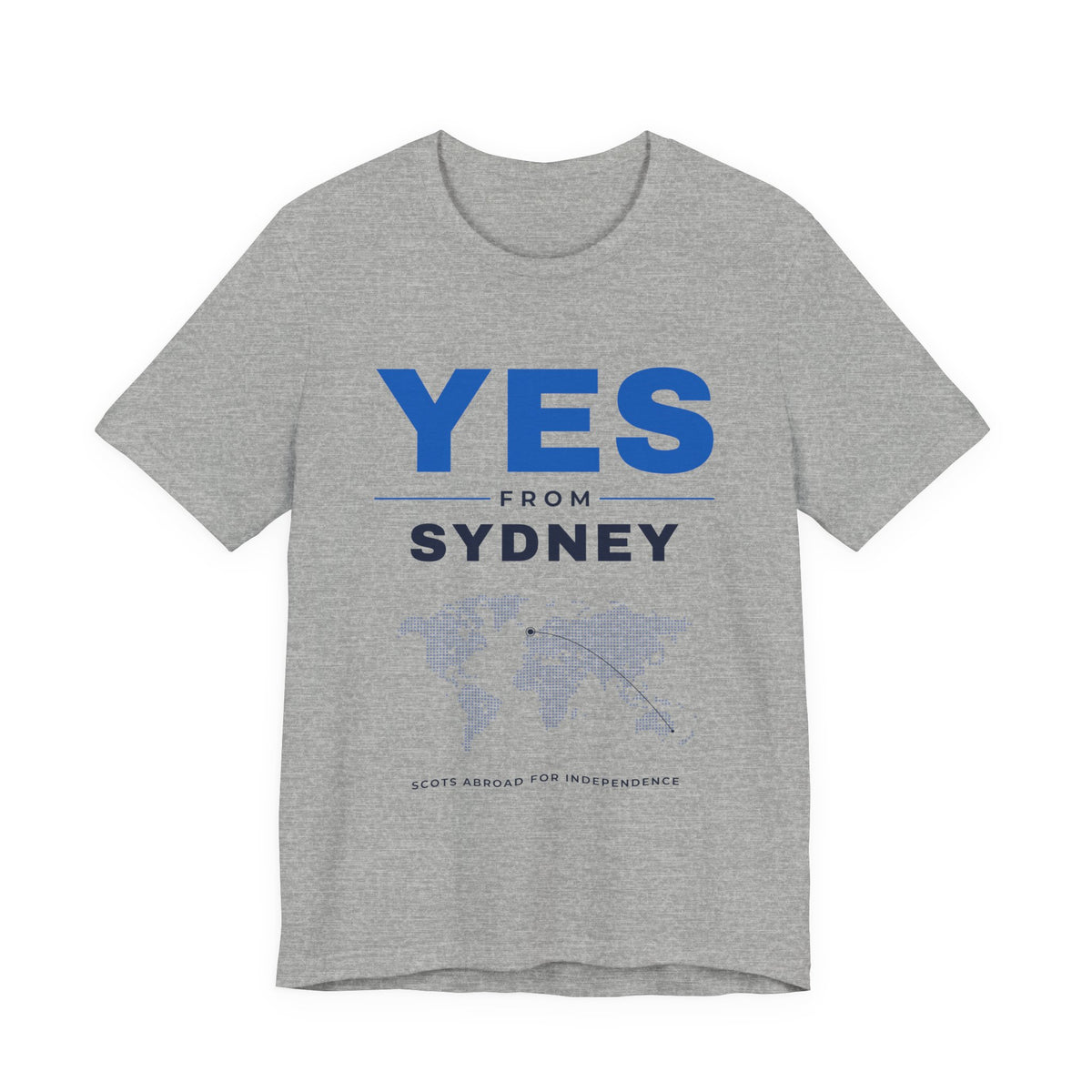 "Yes from Sydney" Scottish Independence T-Shirt | Scots in Australia Tee