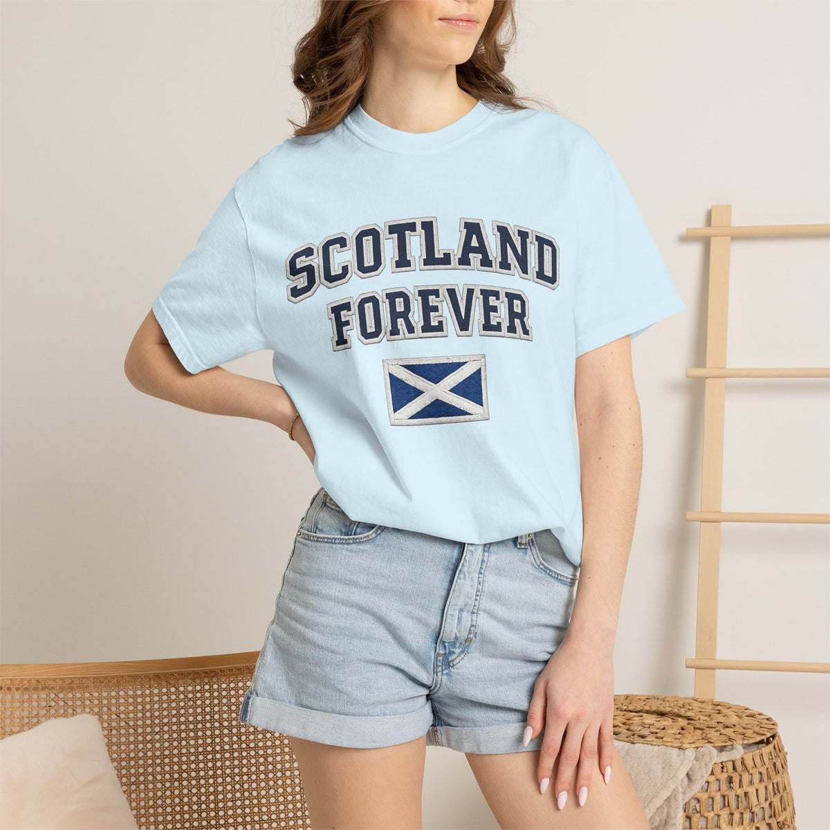 Scotland Forever T-Shirt — Scottish Flag Tee
