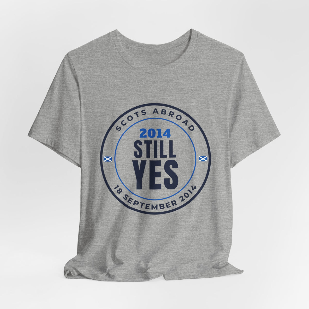 "2014 Still Yes" Scottish Independence T-Shirt (Australia & NZ Shipping) | Retro Referendum Badge Tee