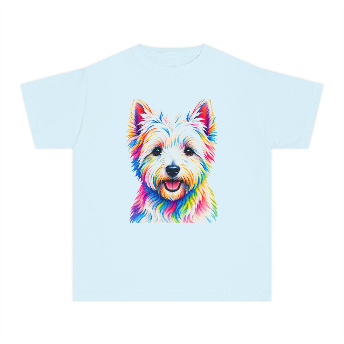 Youth Westie Dog Kids T-Shirt