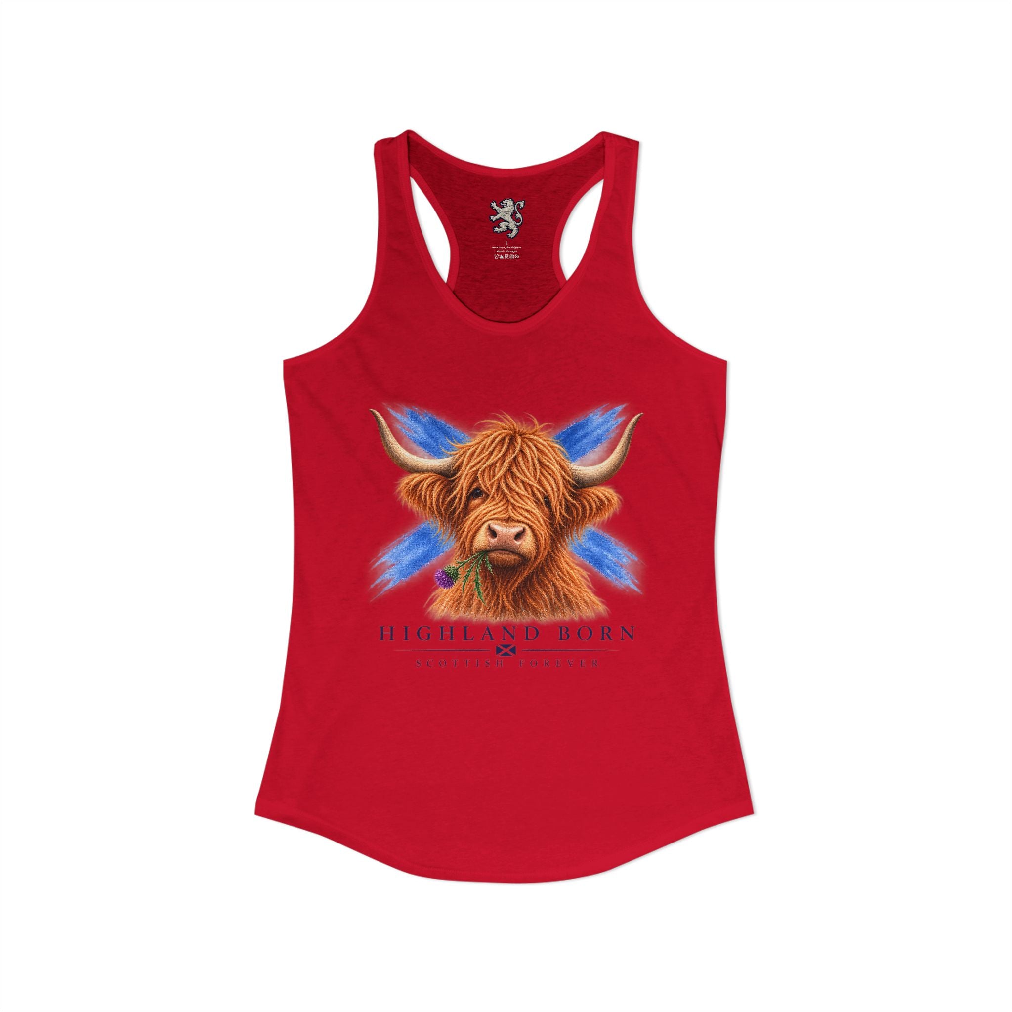 Highland Born - Women's Ideal Racerback Tank