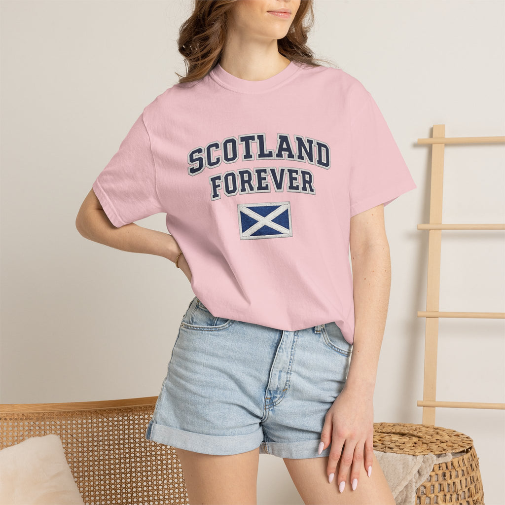 Scotland Forever T-Shirt — Scottish Flag Tee
