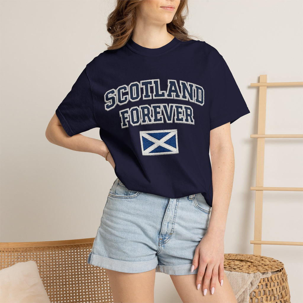 Scotland Forever T-Shirt — Scottish Flag Tee