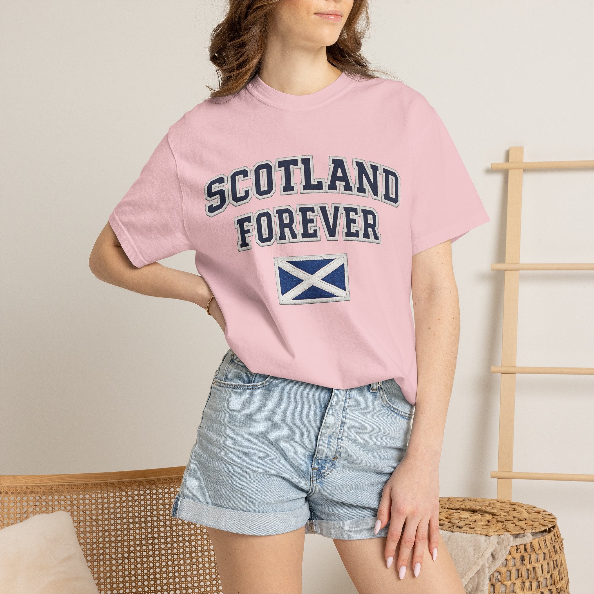 Scotland Forever T-Shirt — Scottish Flag Tee