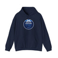 Expats for Scotland Independence Logo Hoodie | Scots Abroad Saltire Pullover