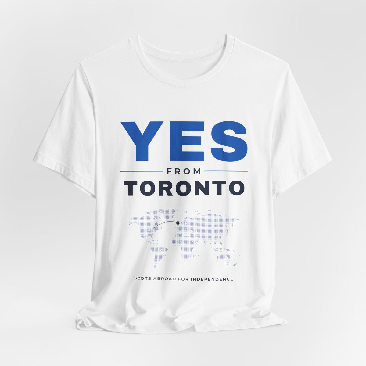 "Yes from Toronto" Scottish Independence T-Shirt | Scots in Canada Tee