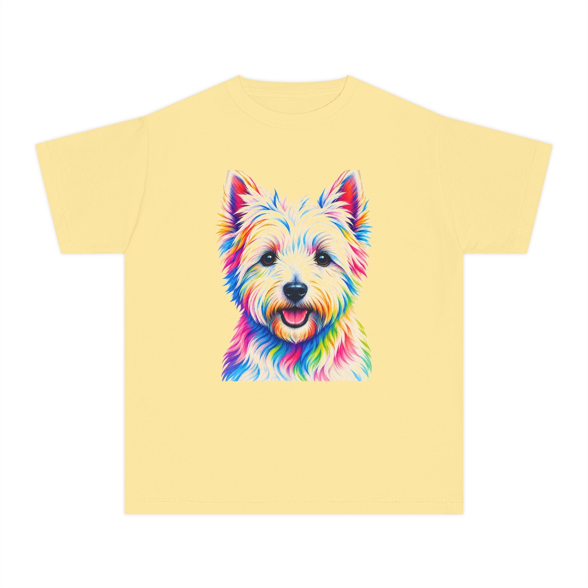 Youth Westie Dog Kids T-Shirt